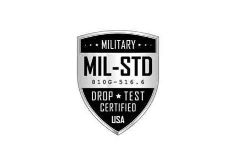 drop tested military grade mil-std 810g-516.6|mil std 810g military standard.